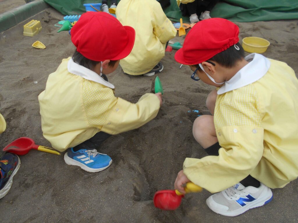 1/26（月）今日も元気に外遊び🏃‍➡️